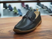 KAHVE CİLT HAKİKİ DERİ ERKEK LOAFER AYAKKABI - 2