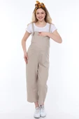 Luvmabelly MYRA6101 - Bej Hamile Salopet - 1