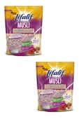 Eti Lifalif İnce Öğütülmüş Müsli Hibiskuslu 250 g x 2 Adet - 2