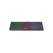 Everest Kb-73m Mınıco Usb Rainbow Aydınlatmalı Q Mini Klavye - 1