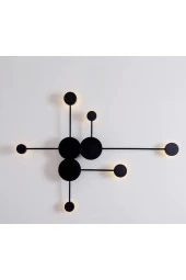 SimaAvize Siyah Modern Aplik thumbnail 1