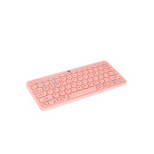 Blueforce Bt-k95 Bluetooth Bağlantılı (USB'SİZ) Taşınabilir Ince Sessiz Klavye Pembe Telefon Tablet Mac Uyumlu - 1