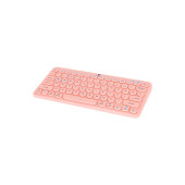 Blueforce Bt-k95 Bluetooth Bağlantılı (USB'SİZ) Taşınabilir Ince Sessiz Klavye Pembe Telefon Tablet Mac Uyumlu - 3
