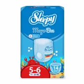 Sleepy Süper ikili Fırsat Paketi(Jeans Külot Bez 6 Numara 20 Adet + Mayo Külot Bez 6 Numara 14 Adet) - 3
