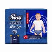 Sleepy Süper ikili Fırsat Paketi(Jeans Külot Bez 4 Numara 30 Adet + Mayo Külot Bez 4 Numara 20 Adet) - 2