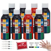 Hp , Epson, Canon, Brother Tanklı Yazıcı Üniversal Mürekkep Dolum Seti 8x100 ml. - 1