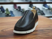 KAHVE CİLT HAKİKİ DERİ ERKEK LOAFER AYAKKABI - 2