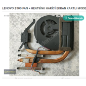 LENOVO Z580 Z585 FAN + HEATSİNK HARİCİ EKRAN KARTLI MODEL İÇİN - 1
