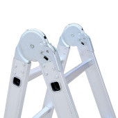 Packtech Alüminyum Akrobat Çok Amaçlı Merdiven PT-AKR-370 3,7 Metre - 4 x 3 Basamak - 4