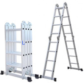 Packtech Alüminyum Akrobat Çok Amaçlı Merdiven PT-AKR-470 4,7 Metre - 4 x 4 Basamak - 1