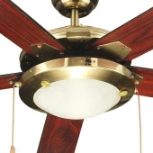 Kaşkar-Taflan D52018 Aydınlatmalı Ahşap Tavan Vantilatörü thumbnail 2