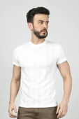 Cazador B.Yaka  K.Kol  Erkek T-şhirt 4177 Ekru - 1