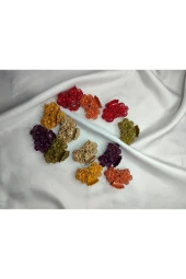 12'li Mandal Toka Seti SONBAHAR RENKLİ - 2