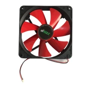 12 volt 14 cm 2 pin li soğutucu fan pc kasa içi 12v fan - 1