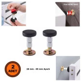 2 Adet Yatak Baza Başlık Dolap Sabitleme Aparatı Titreşim Önleyici - 1