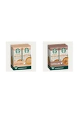 Starbucks Caffe Latte ve  Cappuccino Premium Kahve Karışımı Seti - 1