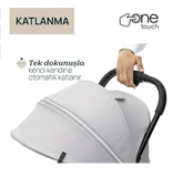 Baby2go Tulipa Cabin Otomatik Katlanan İkiz Travel Bebek Arabası / Siyah Mavi - 8