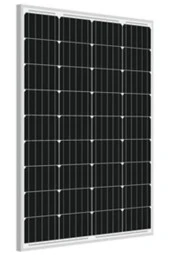 100 Watt W Monokristal Güneş Paneli Solar Panel - 1