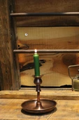 Turna Bakır Vintage Mumluk Düz Oksit MUM HEDİYELİ Turna2610-3 - 8