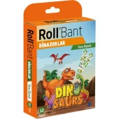 Kurtsan Rollbant Dinazorlar Yara Bandı 12 Adet - 1
