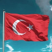 Türk Bayrağı 3 Adet Raşel Türk Bayrağı 70x105 - 4
