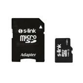 S-link SL-TF264 64 GB Class10 Adaptörlü Micro SD Kart Bellek - 1