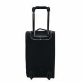 Ççs London Orta Boy 00676 Kumaş Valiz El Çantası Siyah thumbnail 4