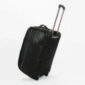 Ççs London Orta Boy 00676 Kumaş Valiz El Çantası Siyah thumbnail 6