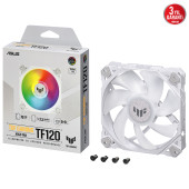 ASUS TUF TF120 GAMING SOGUTUCU KASA RADYATOR FANI BEYAZ ADRESLENEBILIR ARGB 12MM - 2