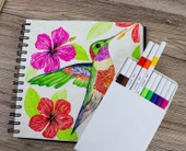 Uniball Emott 0.4mm 5'li Akrilik Uçlu Çizim Kalem Seti - Retro Renk / PEM-SY-5C-No:8 thumbnail 4