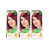 MM Beauty M 12 Ateş Kızılı (Fire Red) ÜÇLÜ SET - 1