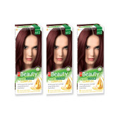 MM Beauty Saç Boyası M 13 Koyu Kızıl (Mahogany) ÜÇLÜ SET - 1