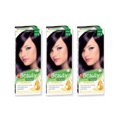 MM Beauty M 16 Patlıcan (Aubergine) ÜÇLÜ SET - 1