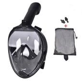 Tam Yüz Maske Ve Şnorkel Sistemi - Siyah Renk (L/XL) - 1