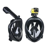 Tam Yüz Maske Ve Şnorkel Sistemi - Siyah Renk (L/XL) - 2