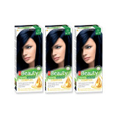 MM Beauty Saç Boyası M 19 Mavi Siyah (Blue-Black) ÜÇLÜ SET thumbnail 1