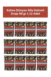 Kahve Dünyası Kahveli Karışık Draje 60 gr x 12 Adet - 1