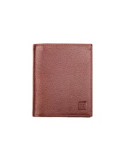 Femascu 7908 Açık Kahverengi Hakiki Deri Çok Bölmeli Hediye Kutulu Erkek Cüzdanı - 1