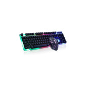 Platoon Pl-357 Usb Kablolu Işıklı Klavye Mouse Set - 2