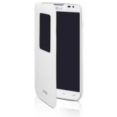LG L70 Kasalı Kapaklı Orjinal Flip Cover Kılıf - Beyaz - CCF-400 AGEUWH thumbnail 7