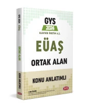 Data 2024 GYS EÜAŞ Ortak Alan Konu Anlatımlı Görevde Yükselme Data Yayınları - 3