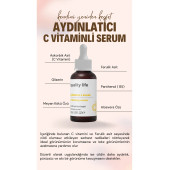 C Vitamini Serum Aydınlatıcı Cilt Tonu Eşitleyici Canlandırıcı Bakım Serumu Ascorbic Asit ( %10 C ) - 2