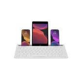 Everest Kb-bt82 Beyaz Bluetooth Ultra Ince+şarjlı Klavye - 1