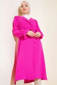 Belden Bağlamalı Kap Fuşya thumbnail 1