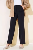 Çift Cepli Kumaş Pantolon Siyah thumbnail 2