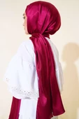 Pırlanta Abiye Şal Magenta - 3