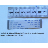 Awm 20624 80C 60V Vw-1 Flex Kablo 30 Pin 6Cm 30-0.5-6A - 1