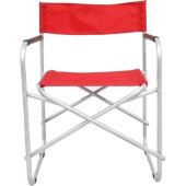 Eportatif Bahçe Plaj Sandalyesi Rejisör Koltuk Piknik Koltuk Kırmızı 1070 - 4