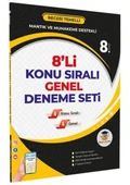 Zeka Küpü 8.Sınıf 8Li Konu Sıralı Genel Deneme Seti - 1