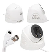 Plato PL-25273 2 Mp Color Vu 3.6 Mm 2 Atom Led Plastik Kasa Ahd Dome Gece Görüşlü Güvenlik Kamerası - 2